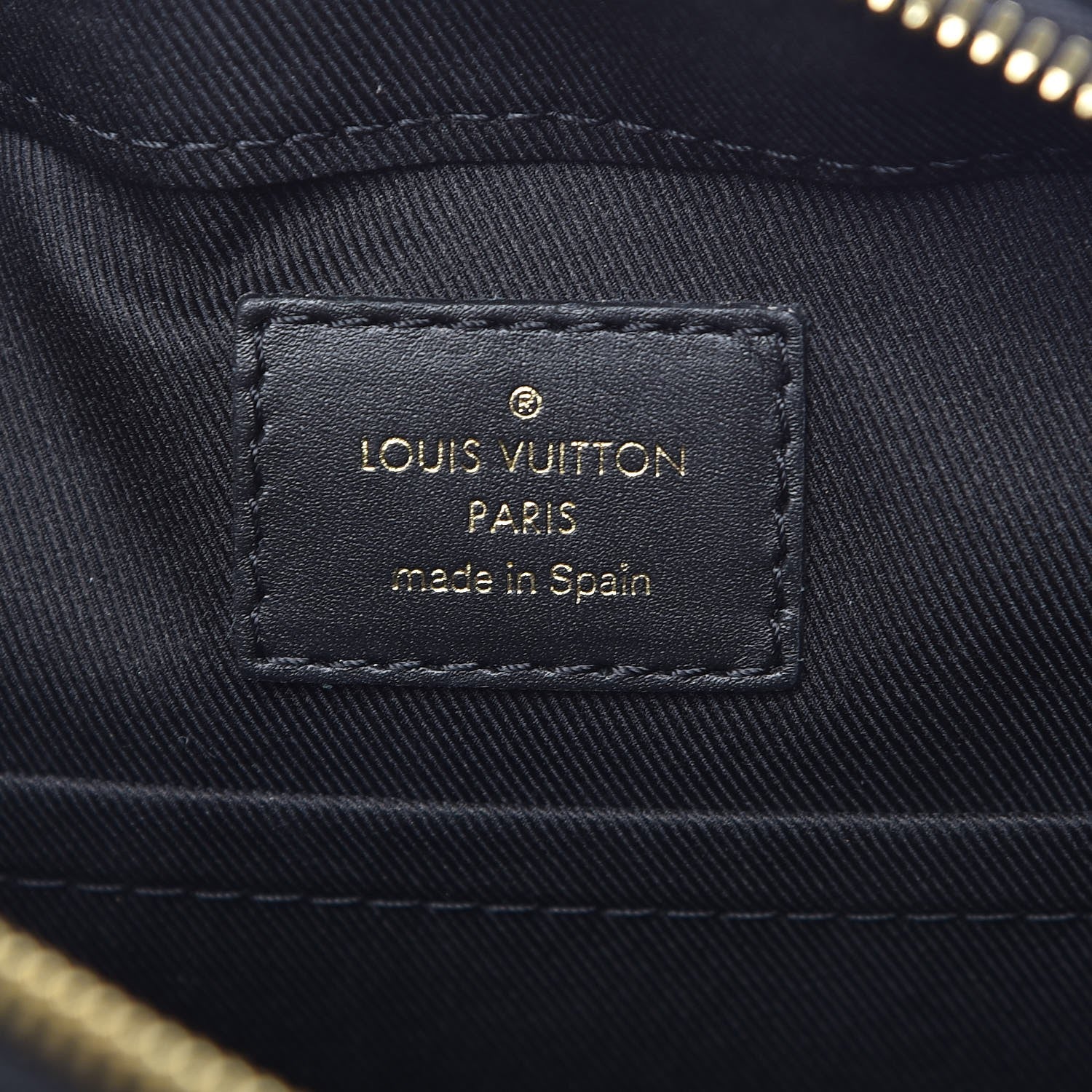 Louis Vuitton Monogram Saintonge Black 7 of 10
