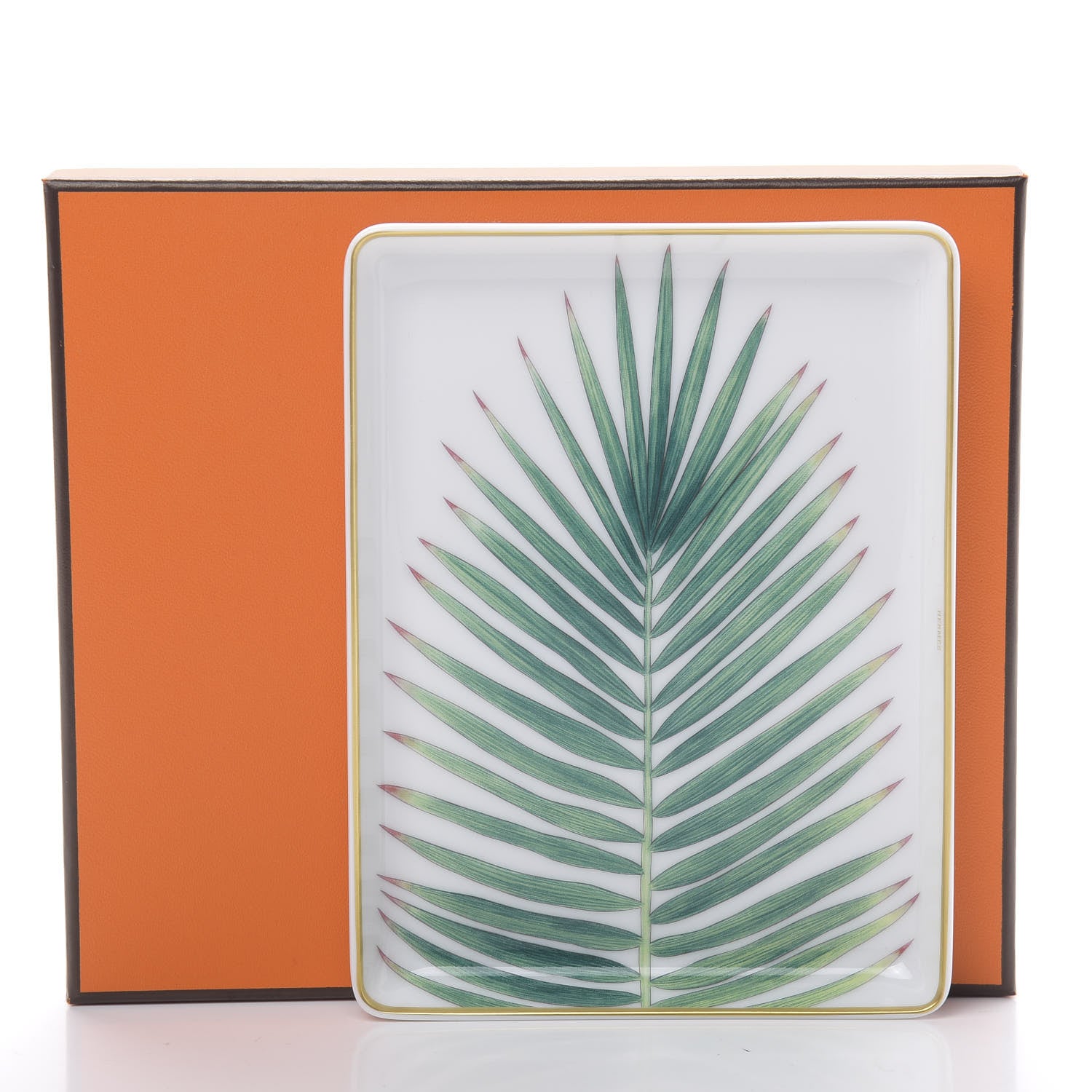 Hermes Porcelain Small Passifolia Tray N°2 8 of 8