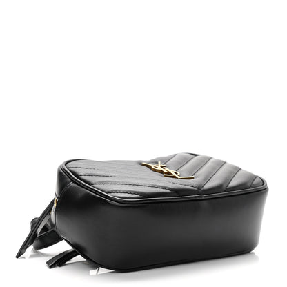 Saint Laurent Calfskin Matelasse Monogram Lou Belt Bag Black 4 of 10
