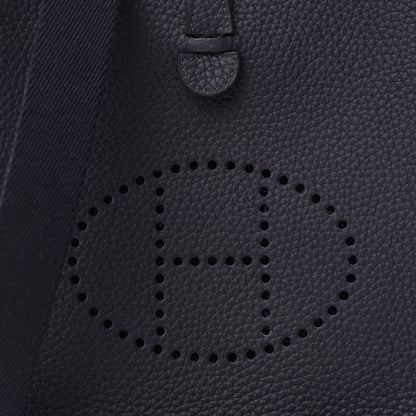 Hermes Taurillon Clemence Evelyne TPM Bleu Nuit 10 of 11