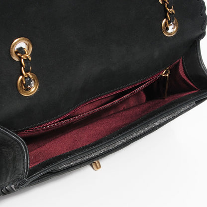 Chanel Metallic Calfskin Small Happy Stitch Flap Black 5 of 9