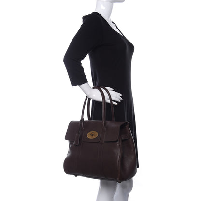 Mulberry Classic Grain Bayswater Chocolate 2 of 9