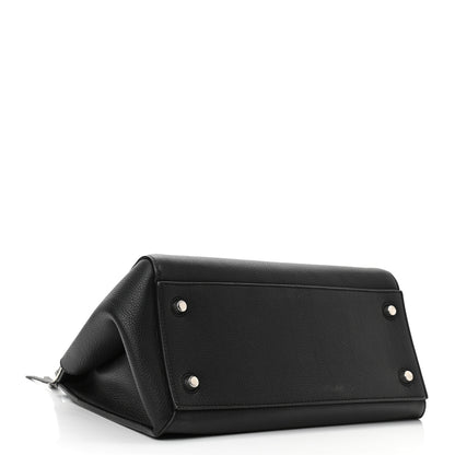 Celine Supple Calfskin Medium Edge Shoulder Bag Black 3 of 11