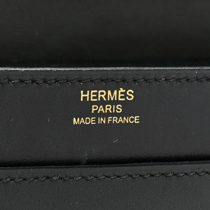 Hermes Box Verrou Clutch Black 6 of 13