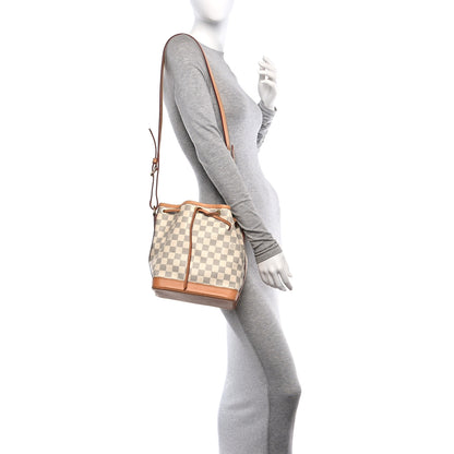 Louis Vuitton Damier Azur Noe BB 2 of 11