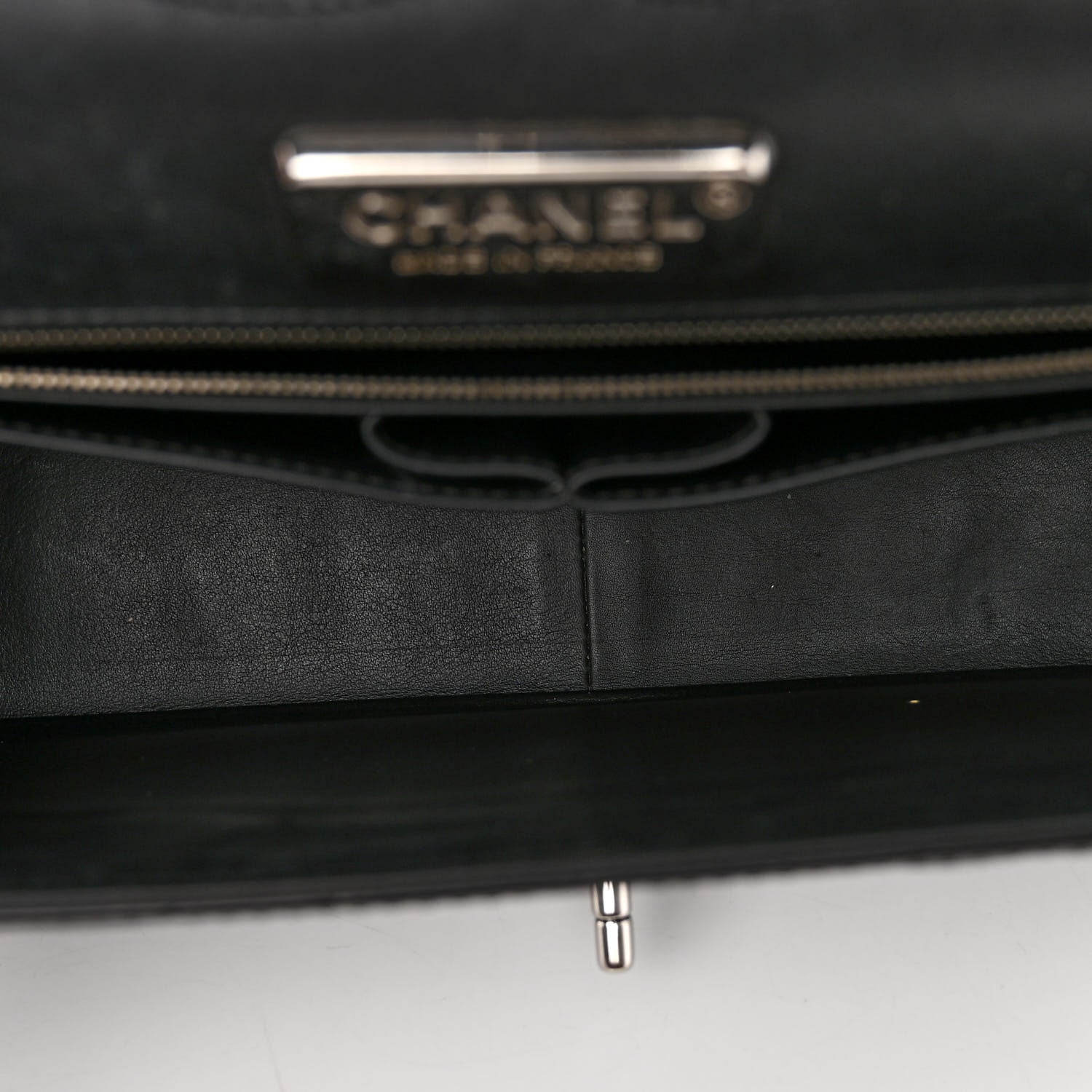 Chanel Alligator Jumbo Double Flap Black 5 of 12