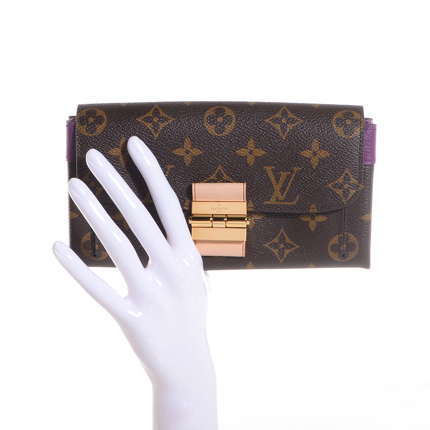 Louis Vuitton Monogram Elysee Wallet Amethyste 2 of 8