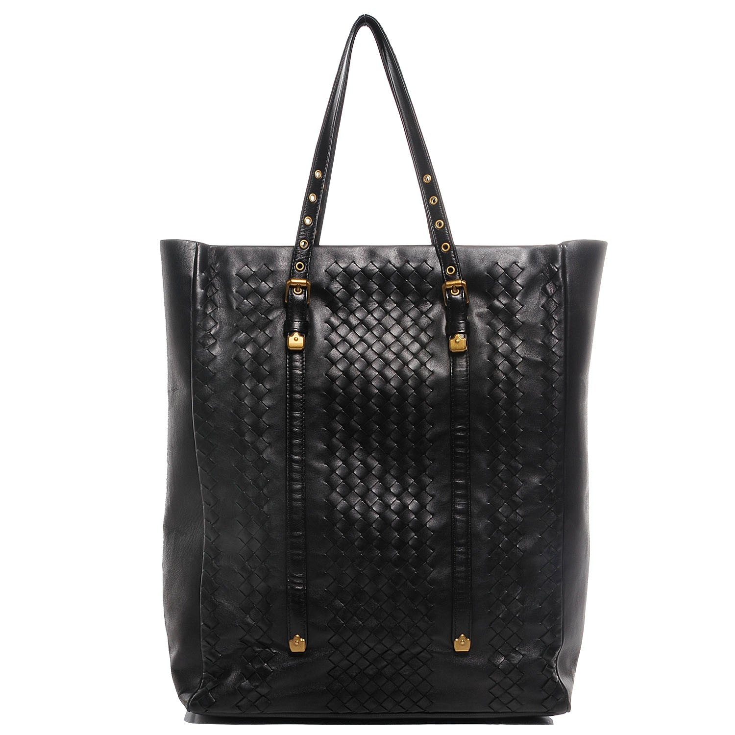 Bottega Veneta Nappa Intrecciato Tote Nero Black 1 of 7