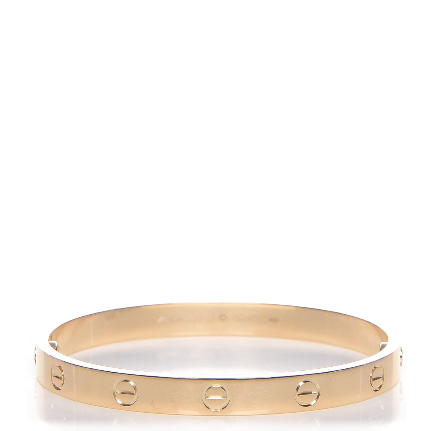 Cartier 18K Yellow Gold LOVE Bracelet 17 1 of 5