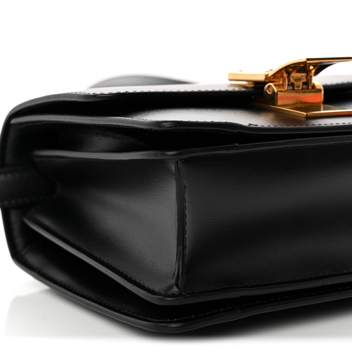 Celine Box Calfskin Small Classic Box Flap Bag Black 9 of 13