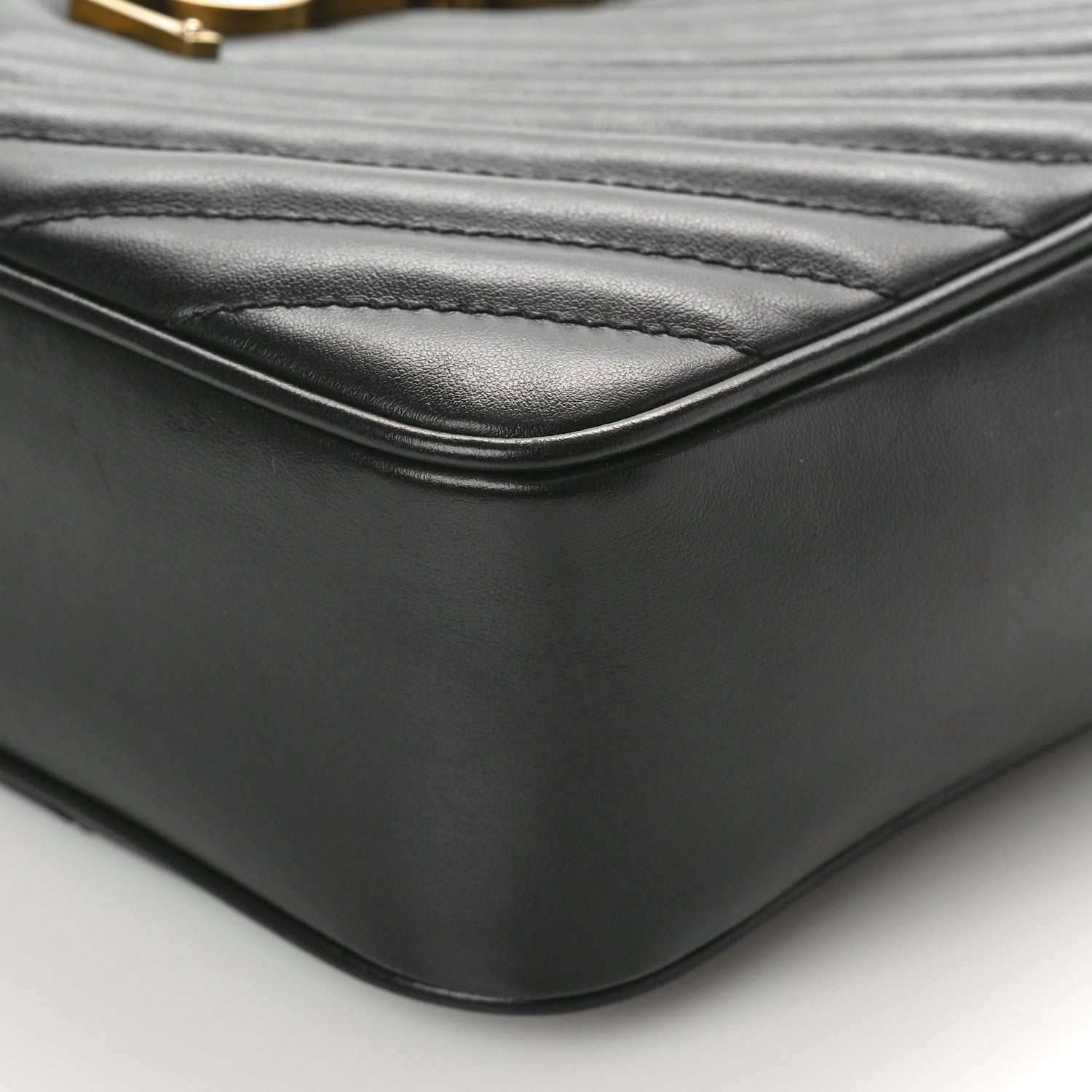 Saint Laurent Calfskin Matelasse Monogram Lou Camera Bag Black 10 of 10