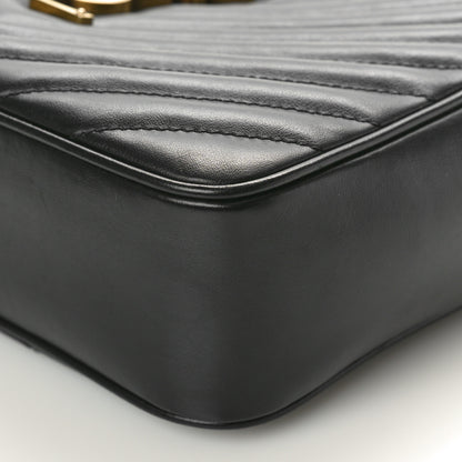Saint Laurent Calfskin Matelasse Monogram Lou Camera Bag Black 10 of 10