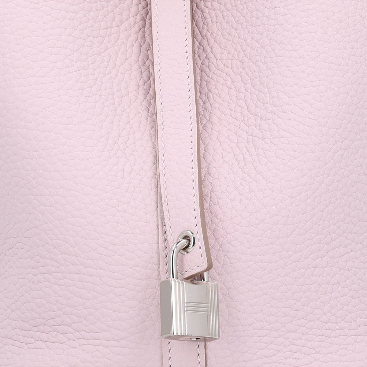 Taurillon Clemence Picotin Lock 18 PM Mauve Pale