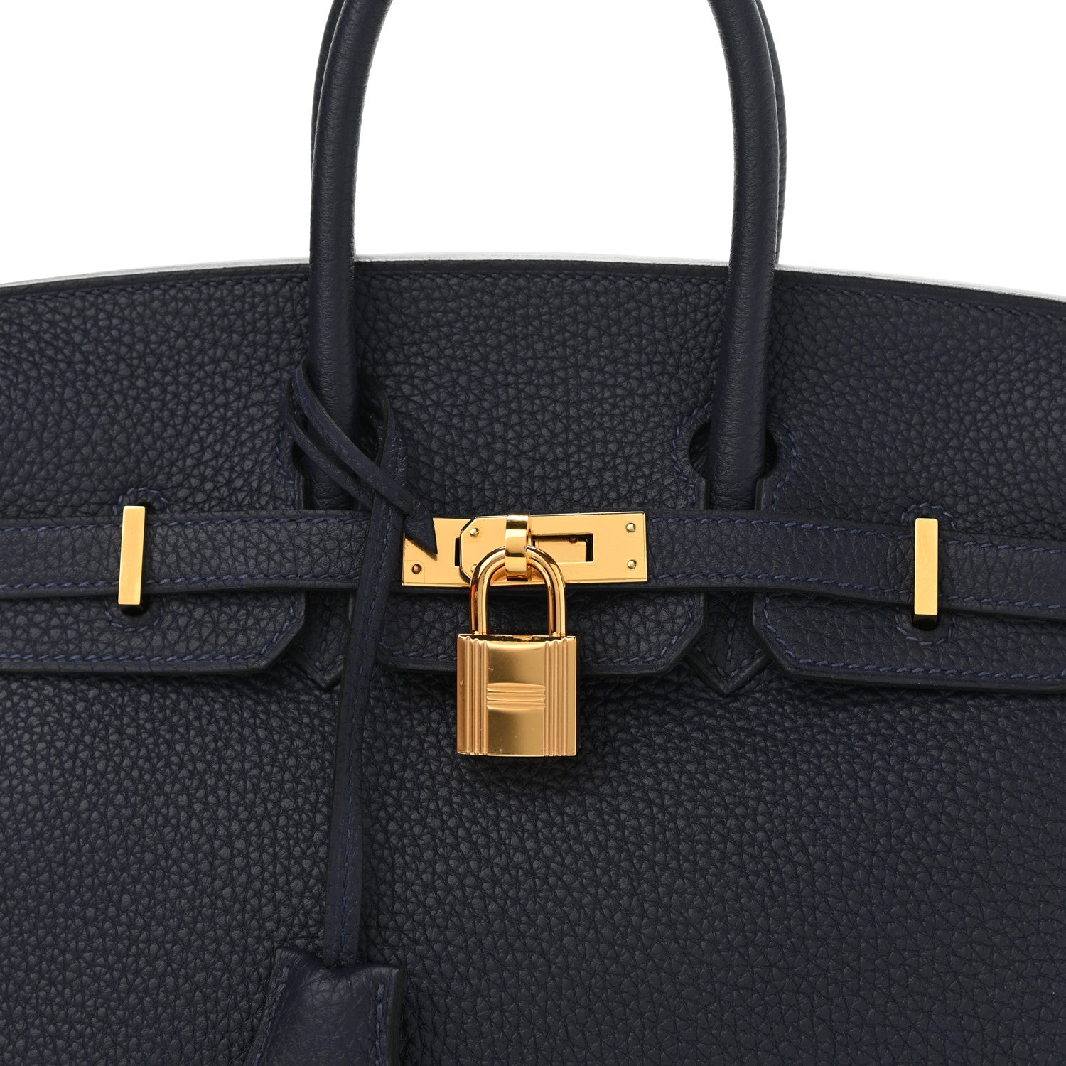Hermes Togo Birkin 25 Bleu Nuit 8 of 11