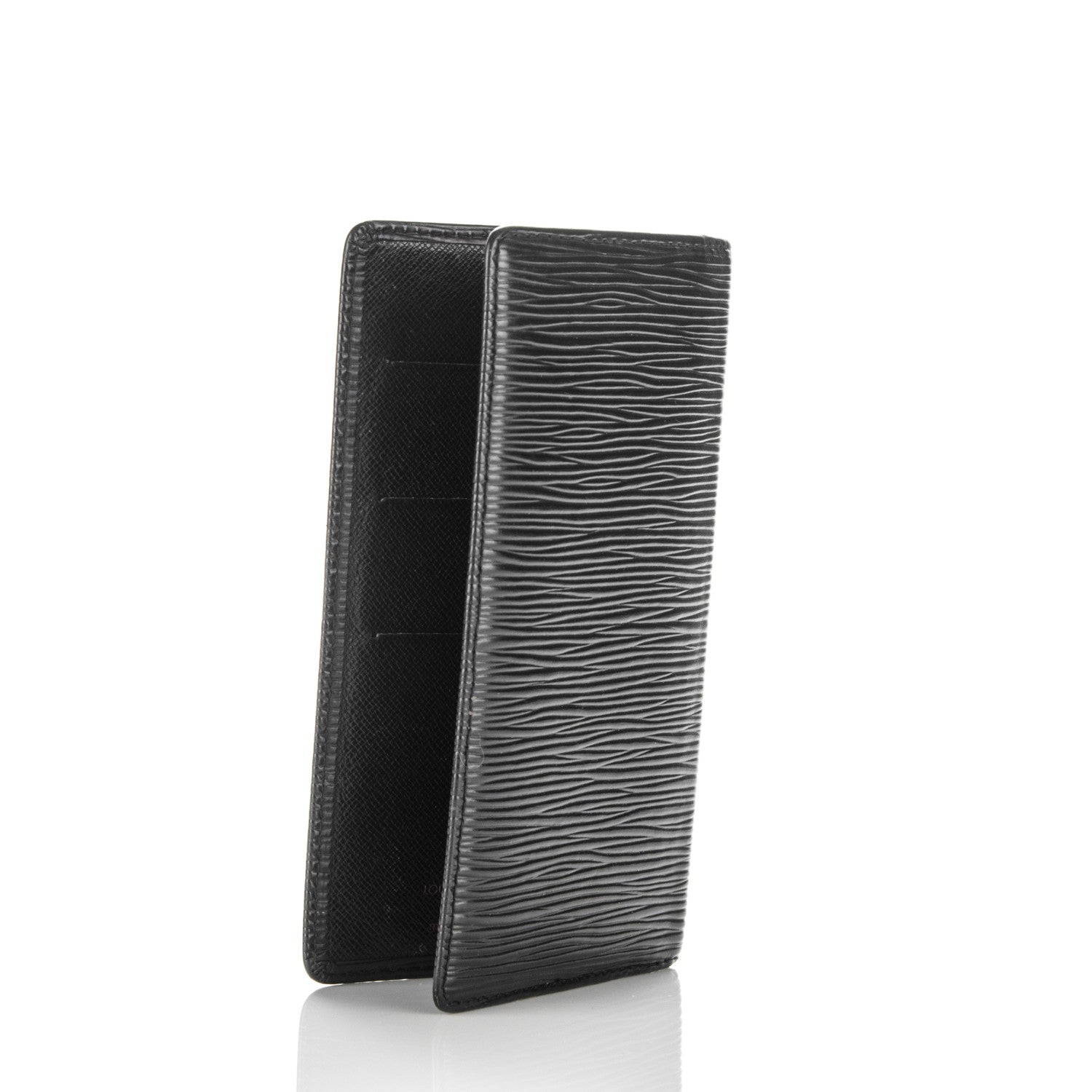 Louis Vuitton Epi Checkbook Cover Black 3 of 7