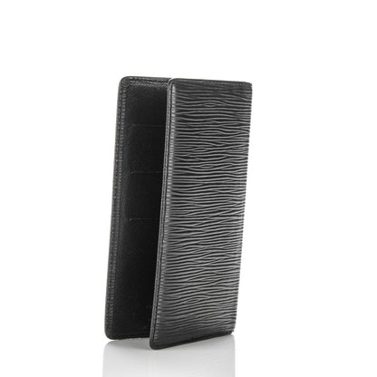 Louis Vuitton Epi Checkbook Cover Black 3 of 7