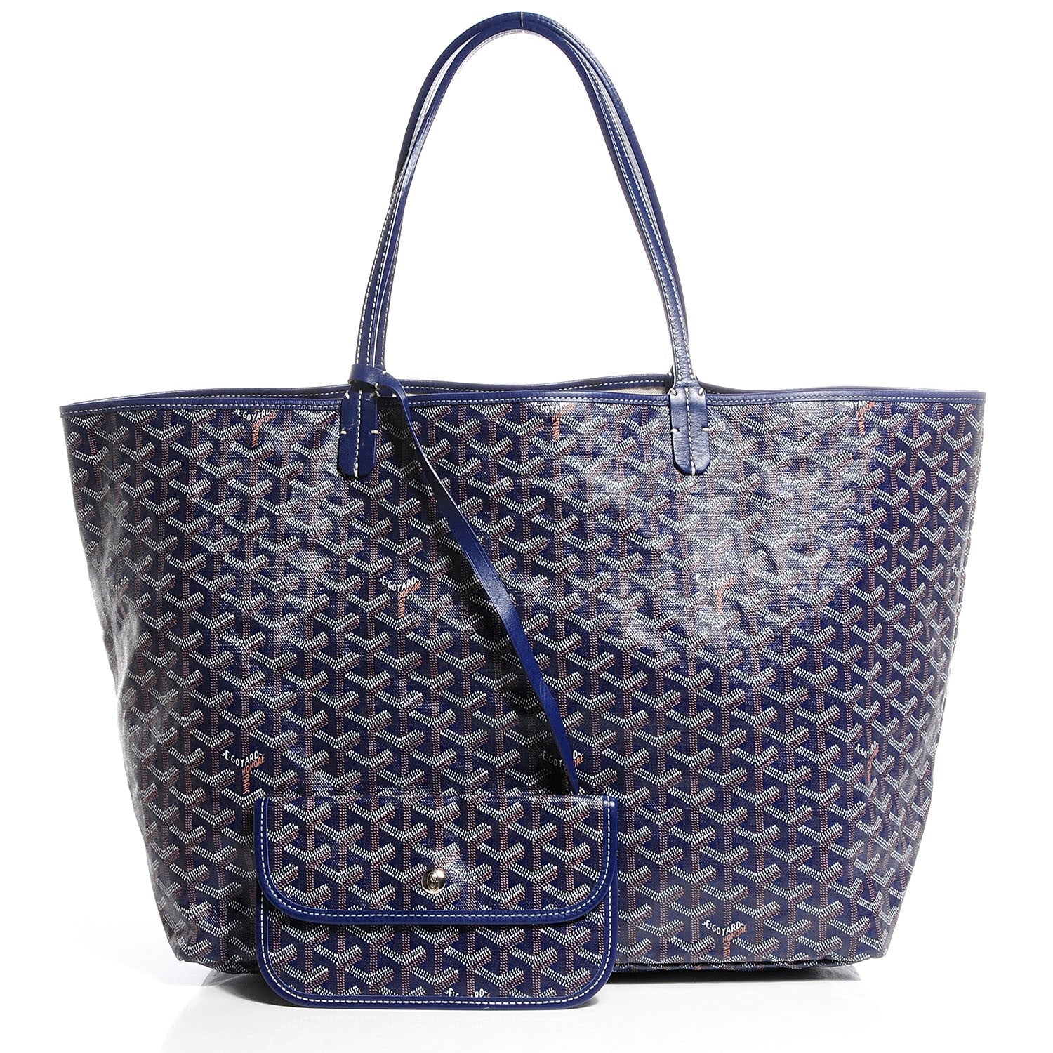Goyard Goyardine Saint Louis GM Navy 1 of 9