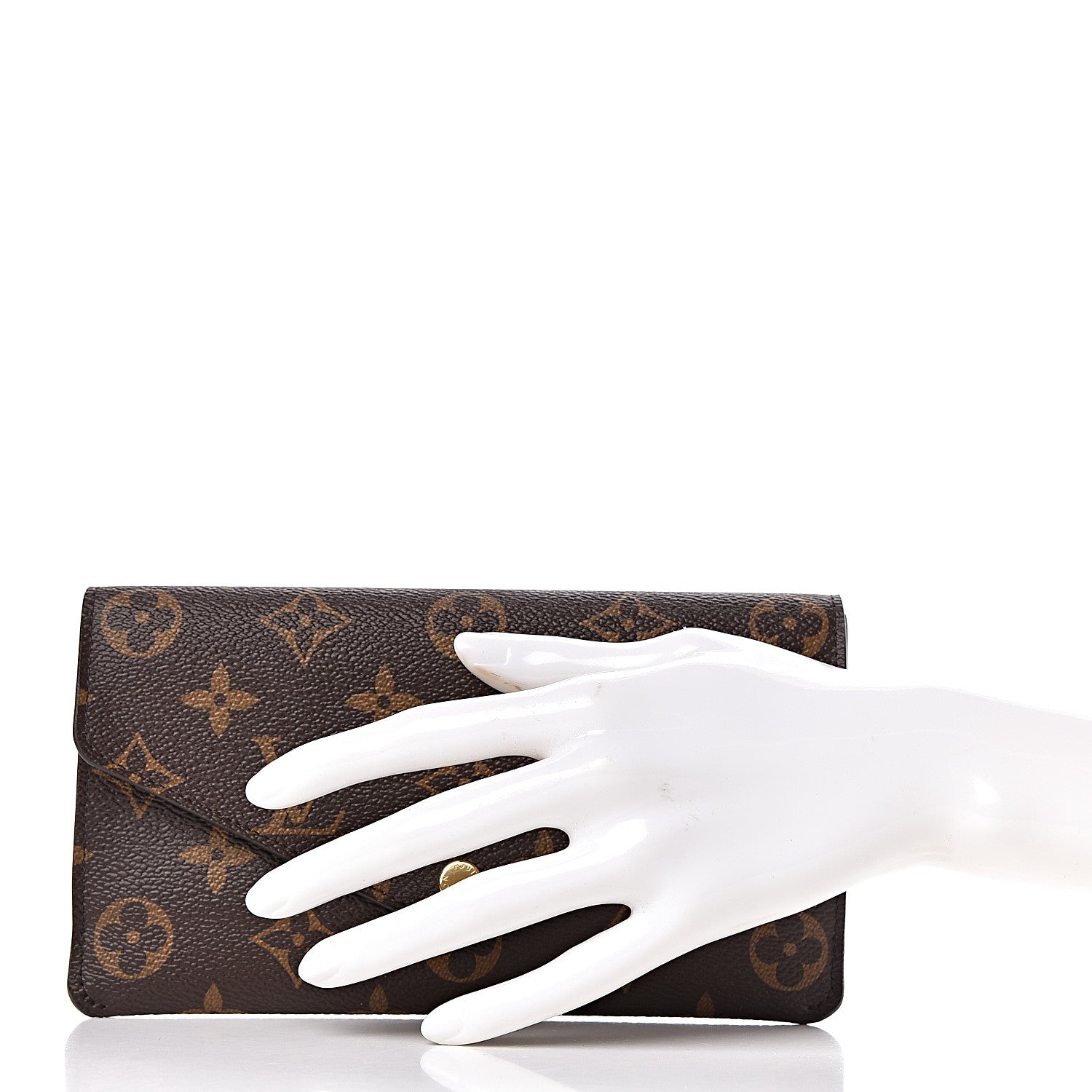 Louis Vuitton Monogram Jeanne Wallet Fuchsia 2 of 7