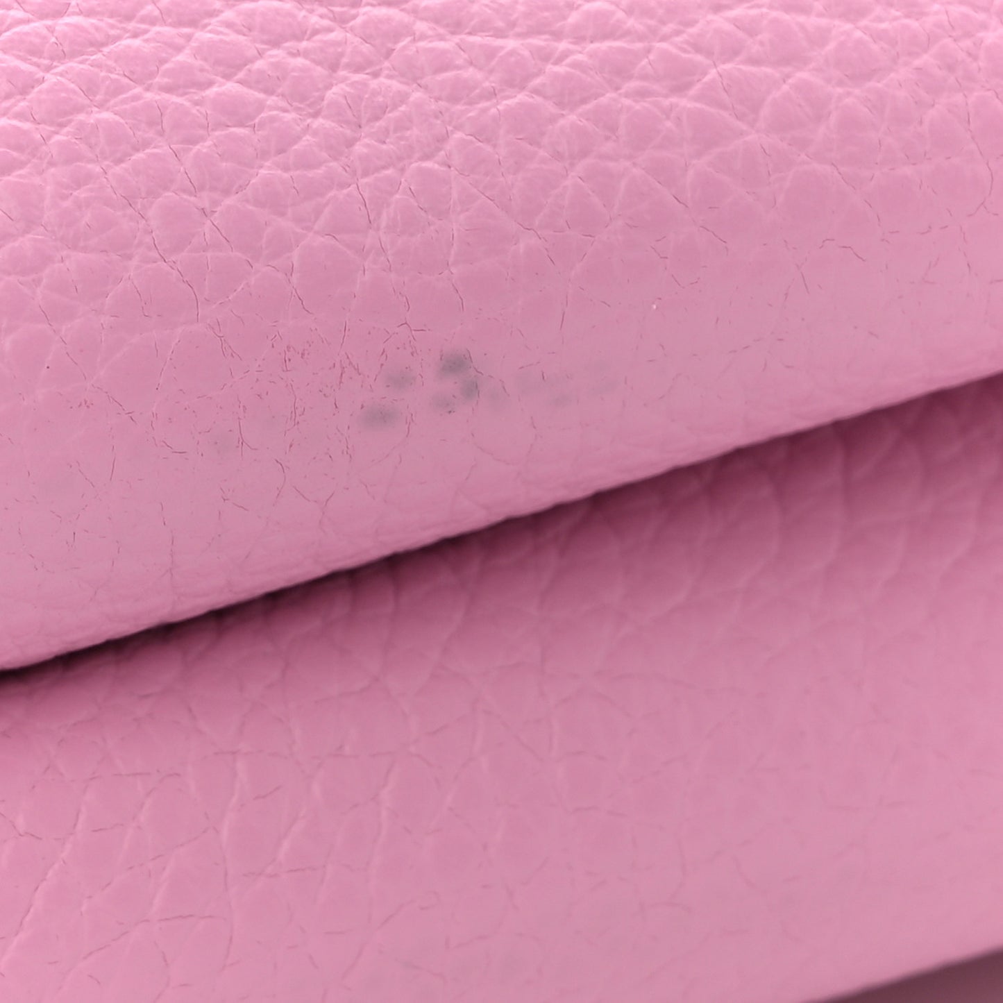 Tumbled Calfskin Gancini Mini Bag Pink