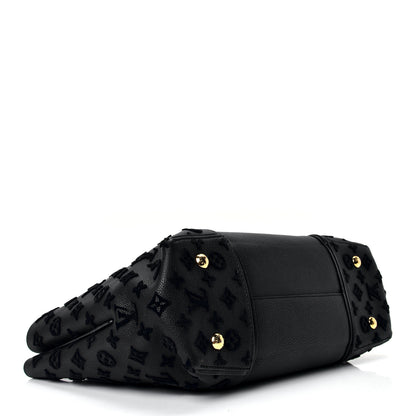 Louis Vuitton Veau Cachemire Tote W PM Black 3 of 4