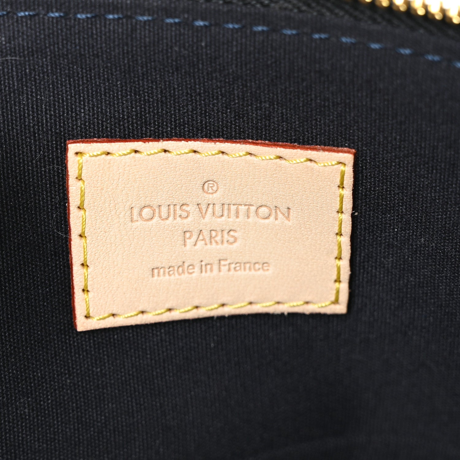 Louis Vuitton Vernis Alma PM Blue Infini 6 of 8