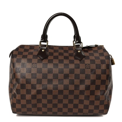 Louis Vuitton Damier Ebene Speedy 30 1 of 12