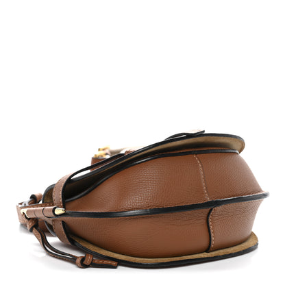 Loewe Calfskin Jacquard Mini Gate Dual Bag Tan 4 of 10