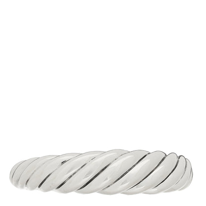 David Yurman Sterling Silver 17mm Pure Form Cable Bracelet 1 of 3