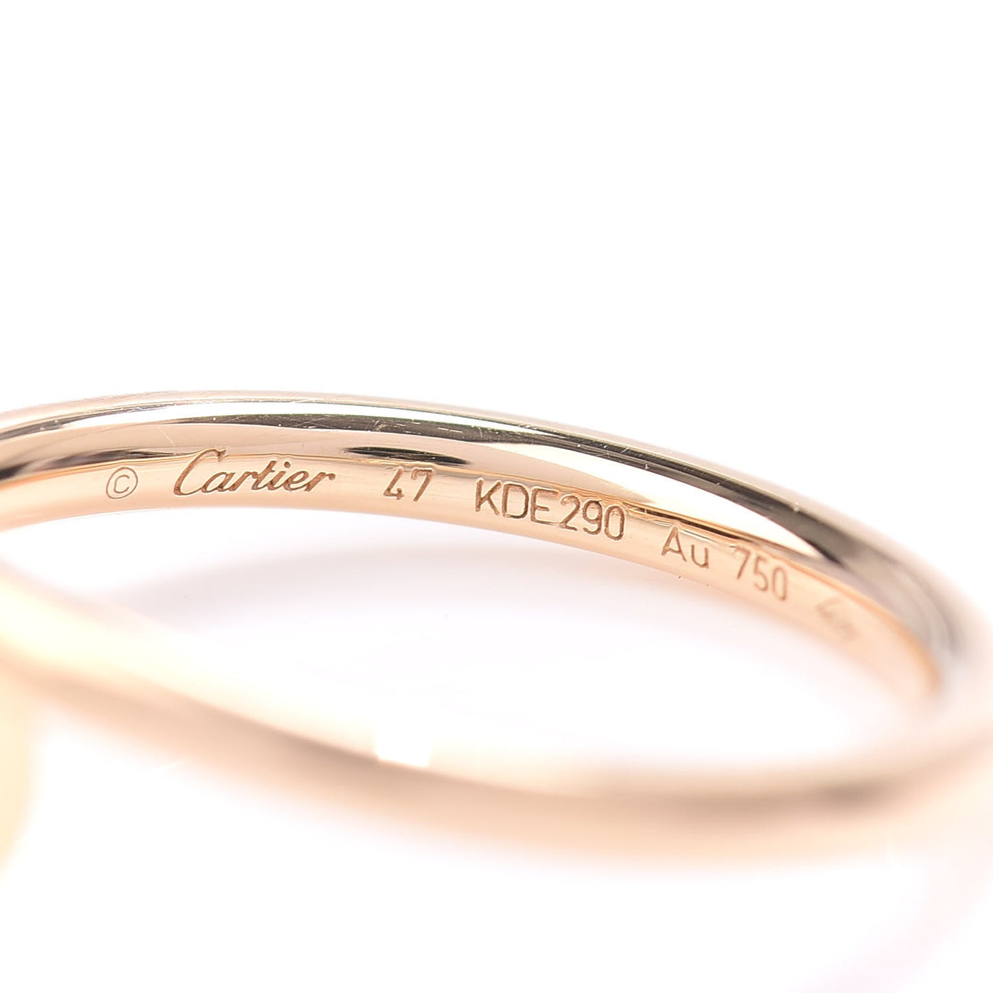 18K Yellow Gold Small Juste Un Clou Ring 47 4