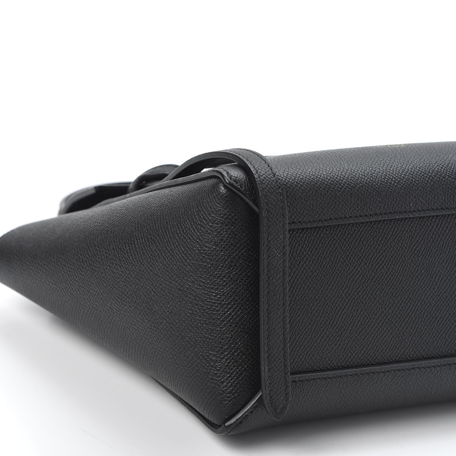 Celine Grained Calfskin Nano Belt Bag Black 5 of 10