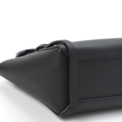 Celine Grained Calfskin Nano Belt Bag Black 5 of 10