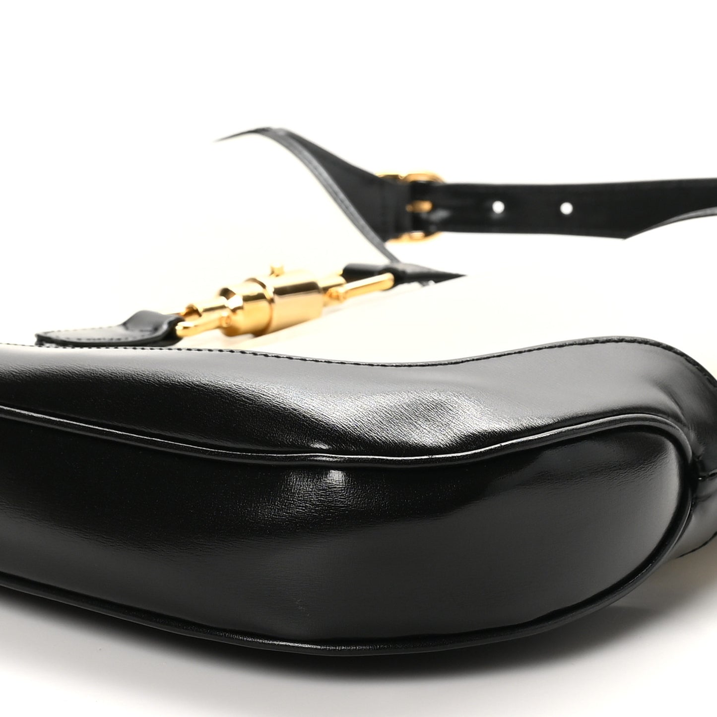 Boarded Dyana Lux Calfskin Bi-Color Medium Jackie 1961 Hobo Mystic White Black