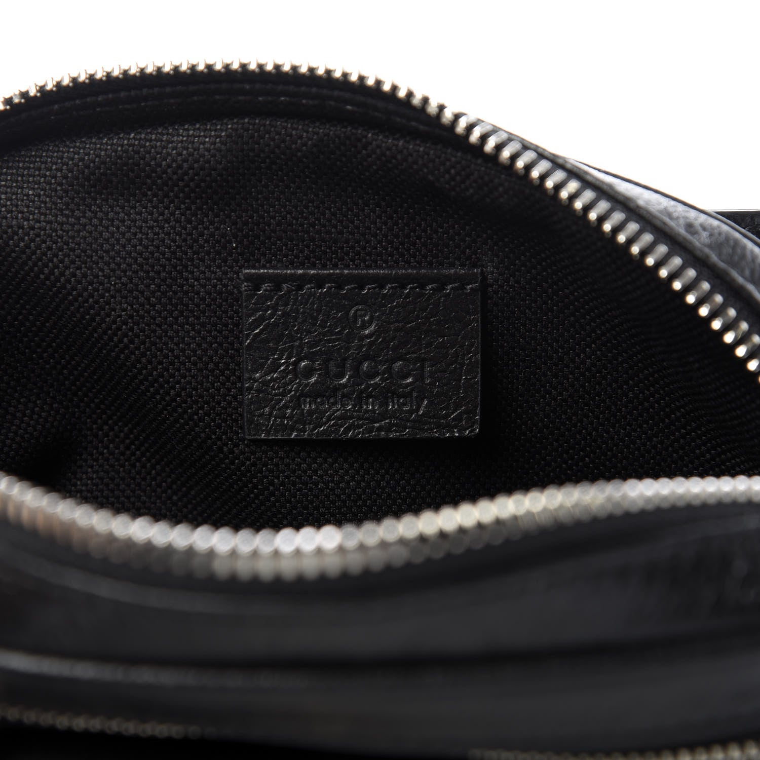 Gucci Fluffy Calfskin Mini Morpheus Belt Bag 90 36 Black 8 of 9