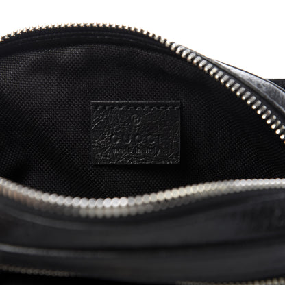 Gucci Fluffy Calfskin Mini Morpheus Belt Bag 90 36 Black 8 of 9