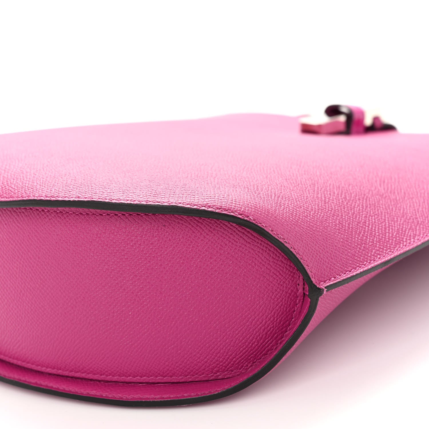 Hermes Epsom Shiny Niloticus Crocodile Touch Baton de Craie 30 Rose Pourpre Sheherazade 9 of 11
