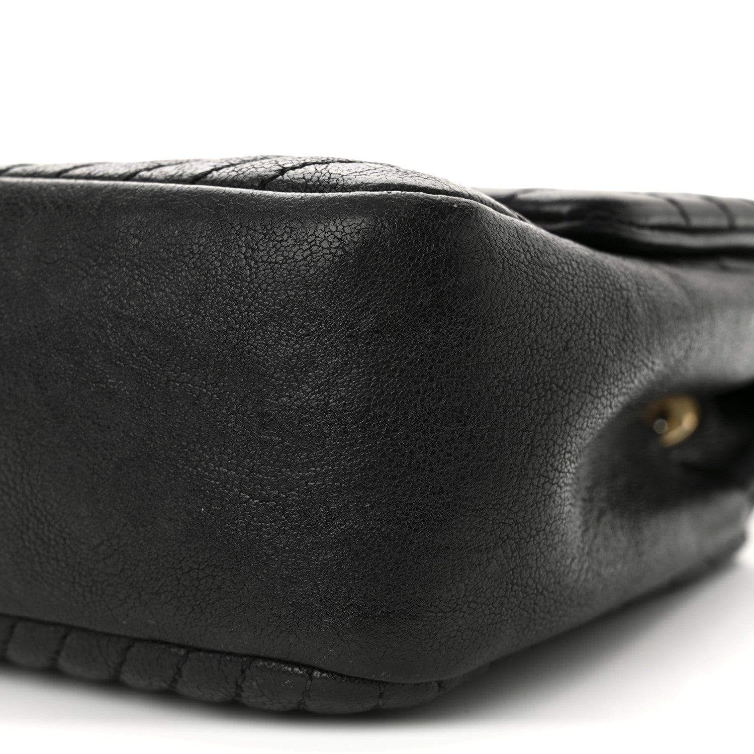 Chanel Calfskin Surpique Chevron Small Flap Black 10 of 10