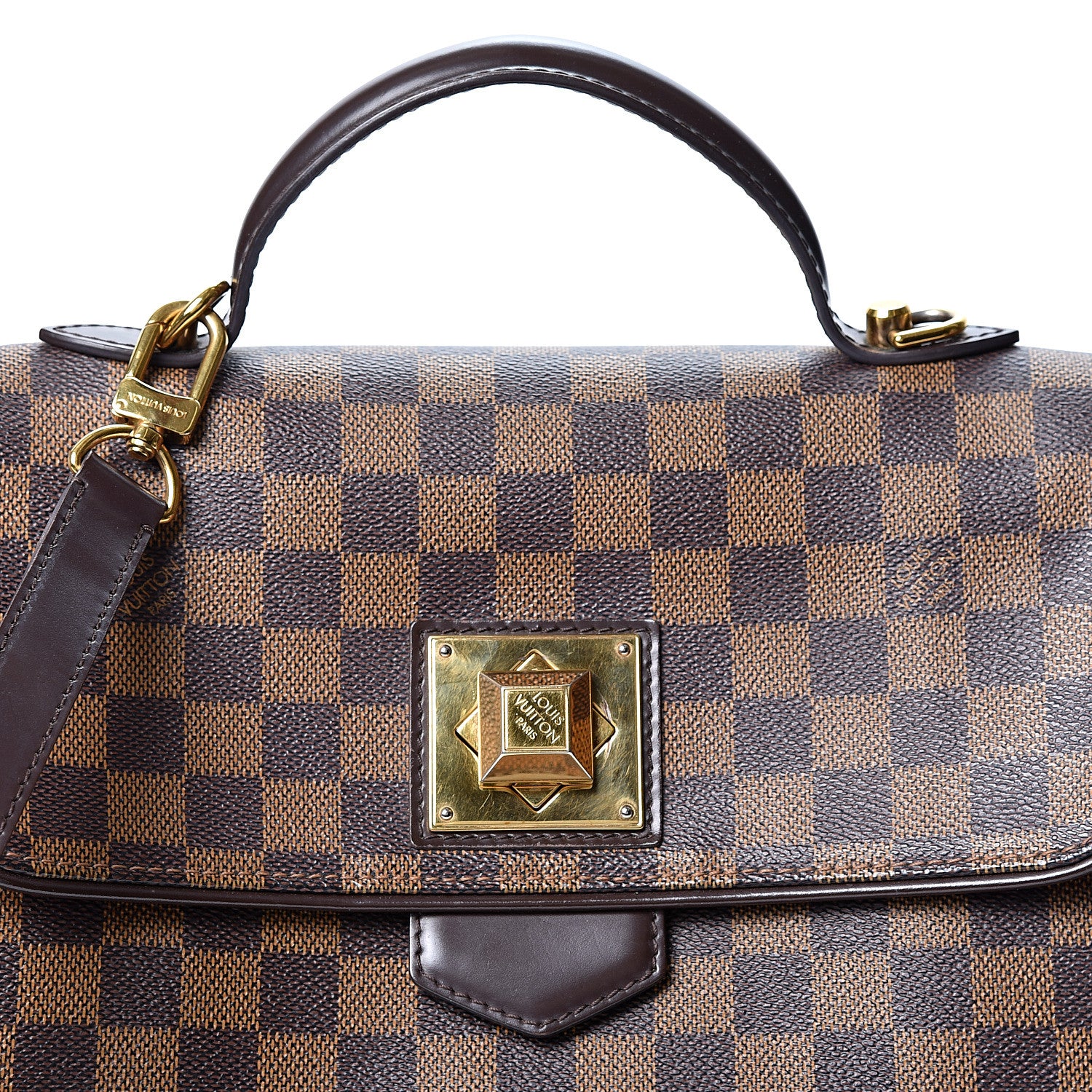 Louis Vuitton Damier Ebene Bergamo MM 8 of 8