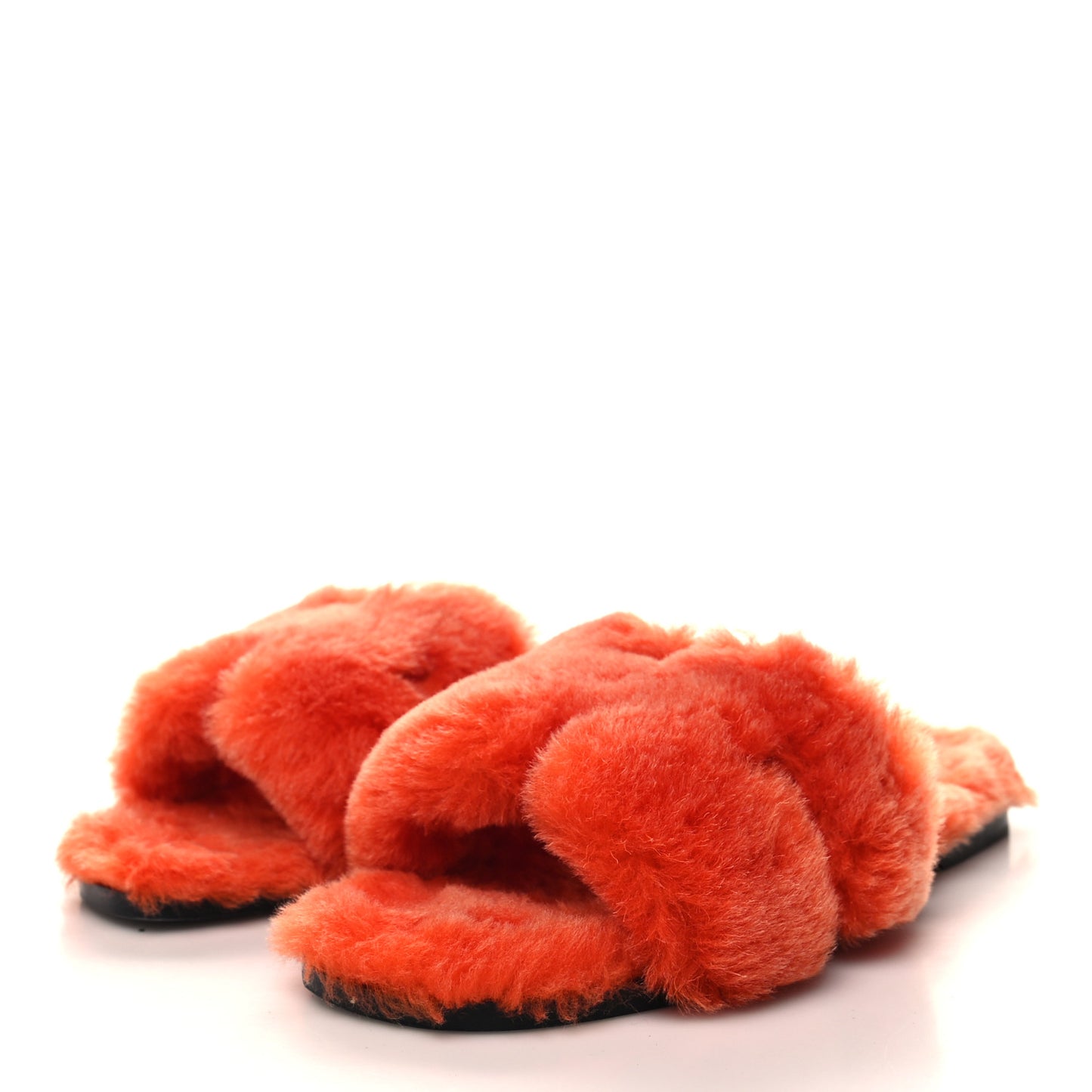Woolskin Oran Sandals 37 Orange