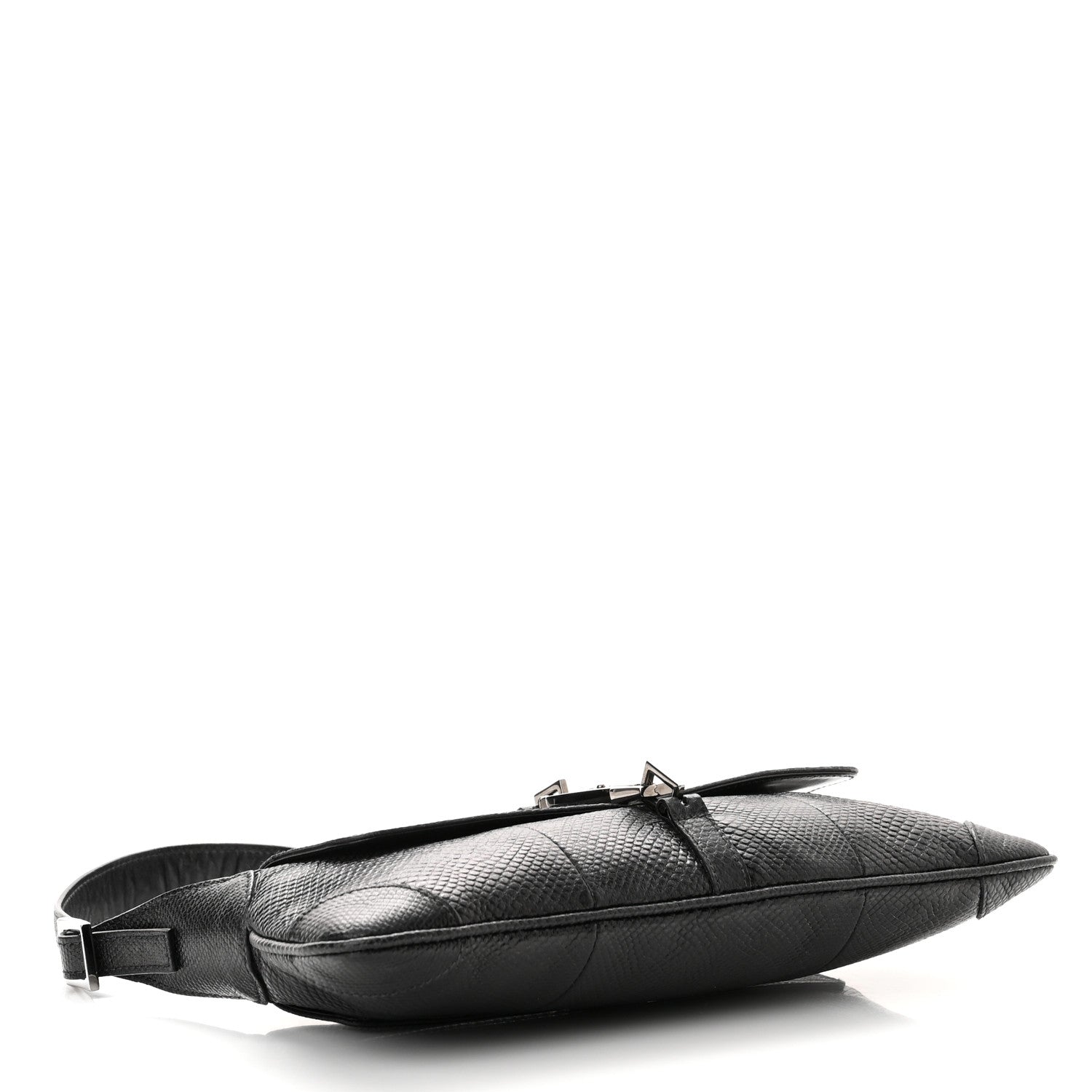 Gucci Snakeskin Small Jackie O Hobo Black 3 of 8