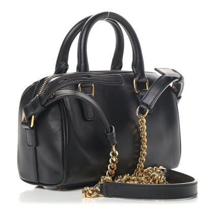 Saint Laurent Lambskin Toy Classic Duffle Black 2 of 5