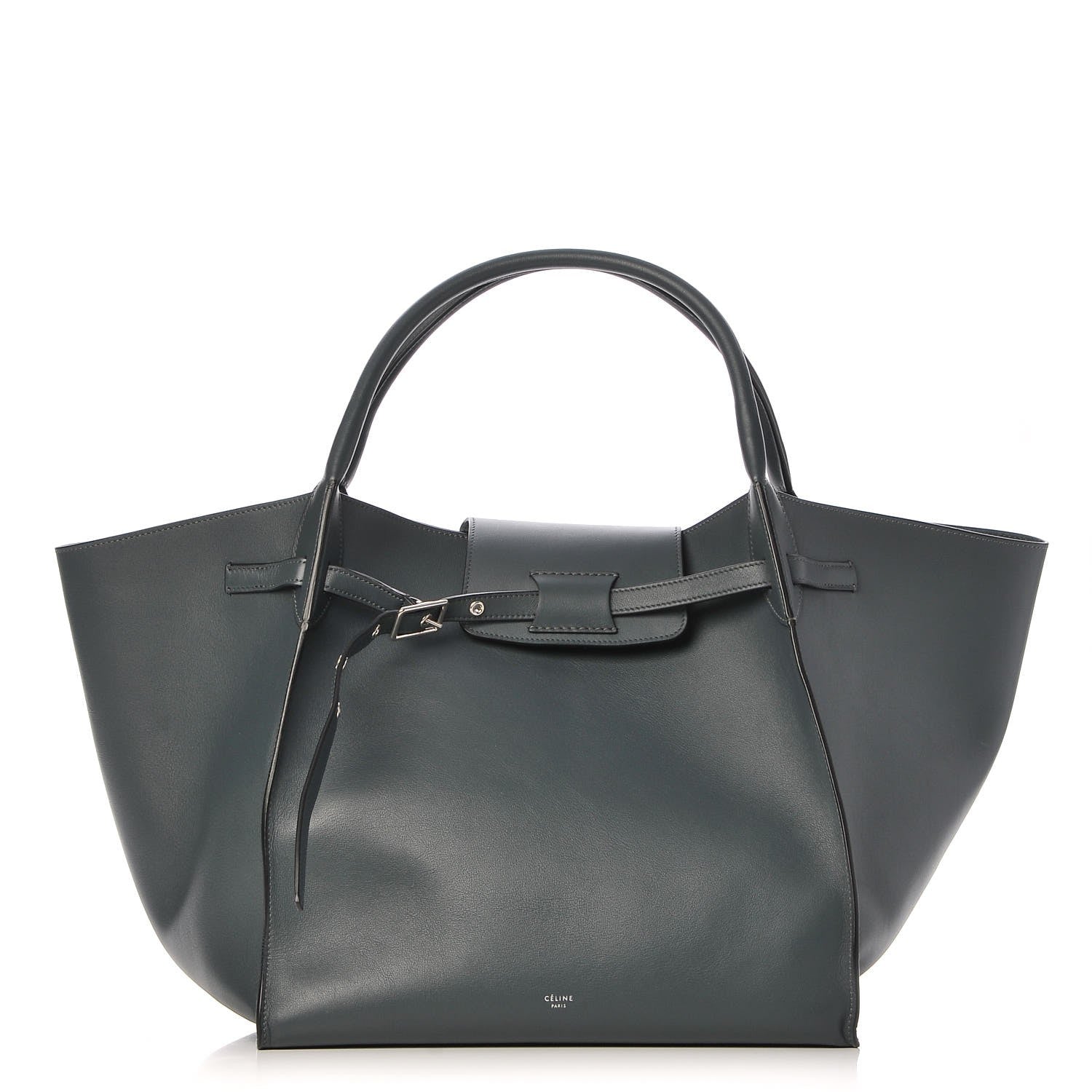 Celine Smooth Calfskin Medium Big Bag Slate Blue 1 of 8