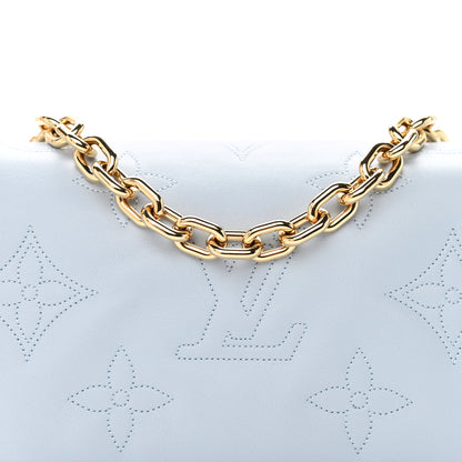 Louis Vuitton Calfskin Bubblegram Wallet On Strap Ice Blue 7 of 10