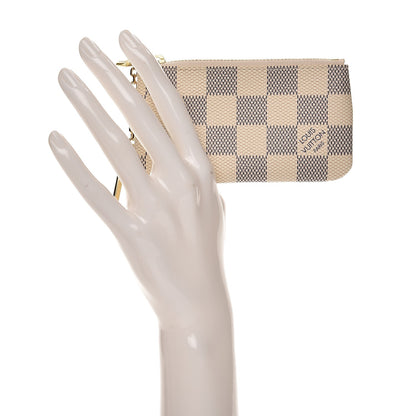 Louis Vuitton Damier Azur Key Pouch 2 of 7