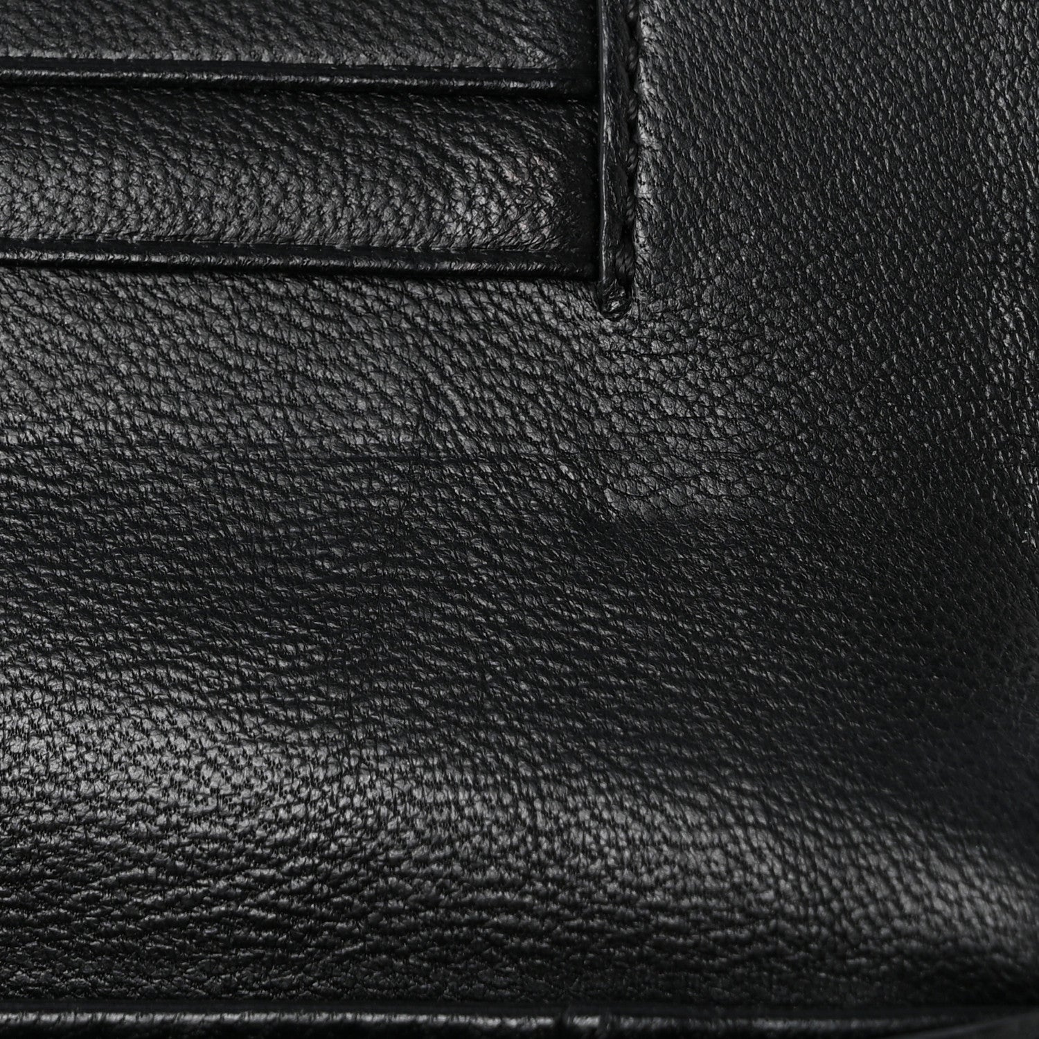 Mulberry Small Classic Grain Medium Continental French Wallet Black 9 of 10