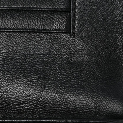 Mulberry Small Classic Grain Medium Continental French Wallet Black 9 of 10