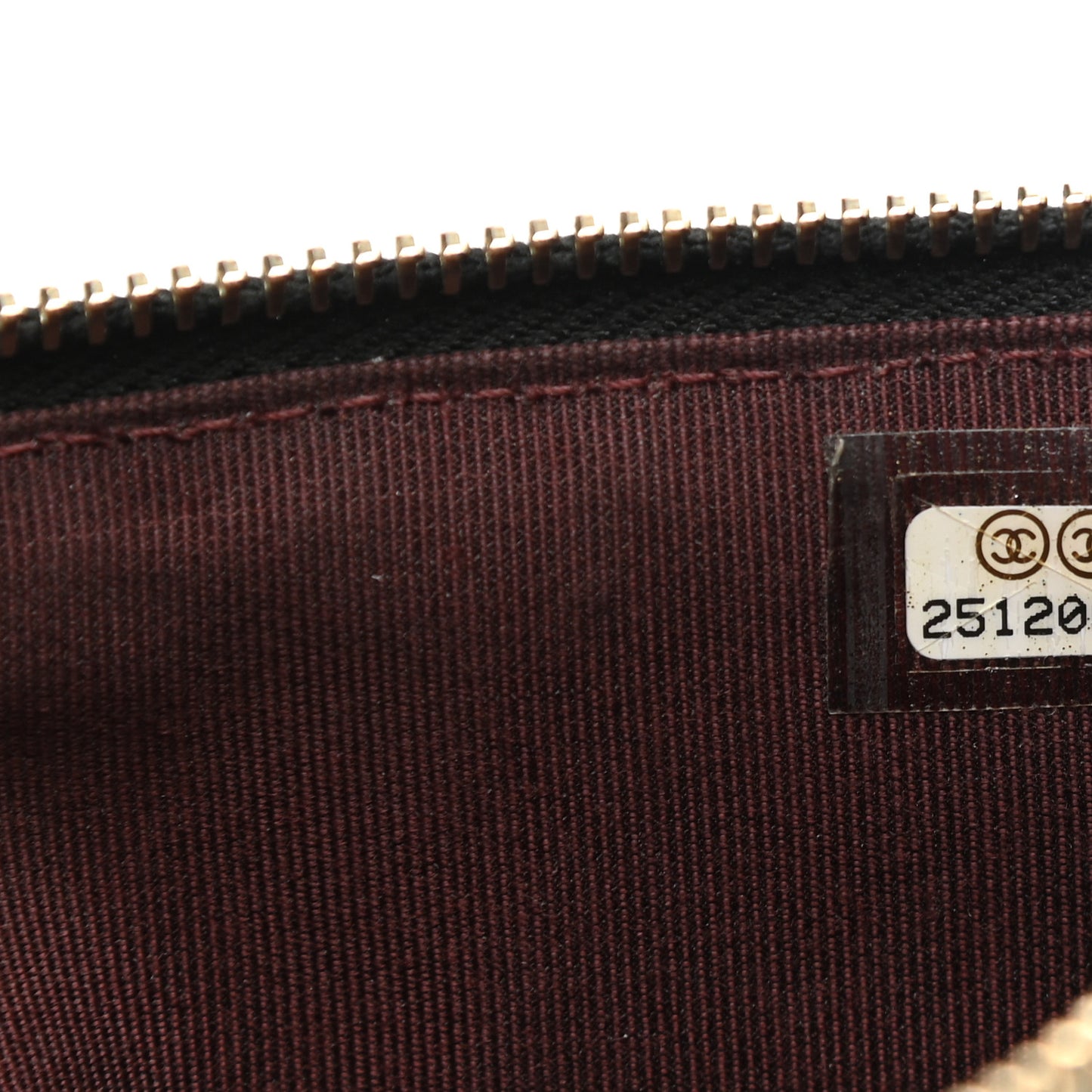 Lambskin Quilted Classic Flat Wallet Pouch Black