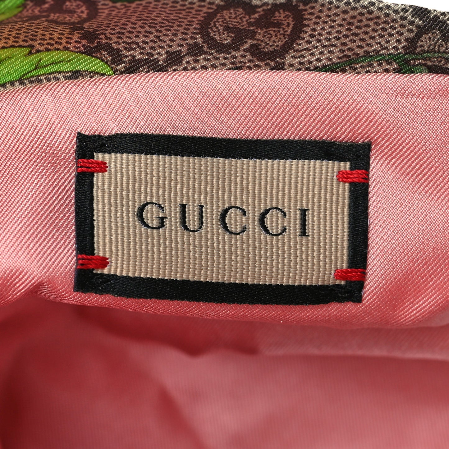 Silk Monogram Flora Print Headband M Pink