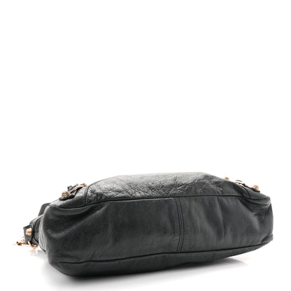 Balenciaga Agneau Giant 12 Rose Gold Hardware Town Black 4 of 16