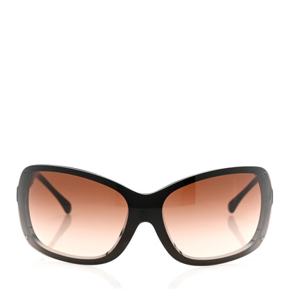 Chanel Studded Square Sunglasses 6036 Black 2 of 7