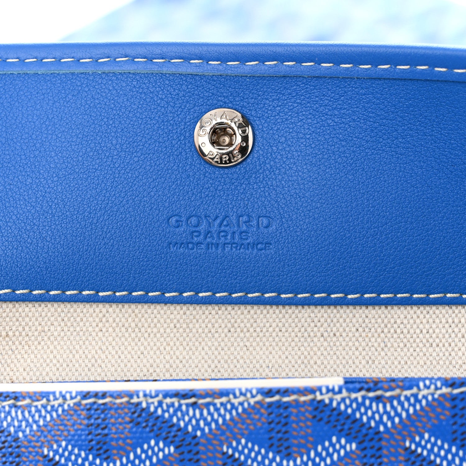 Goyard Goyardine Saint Louis GM Sky Blue 6 of 12